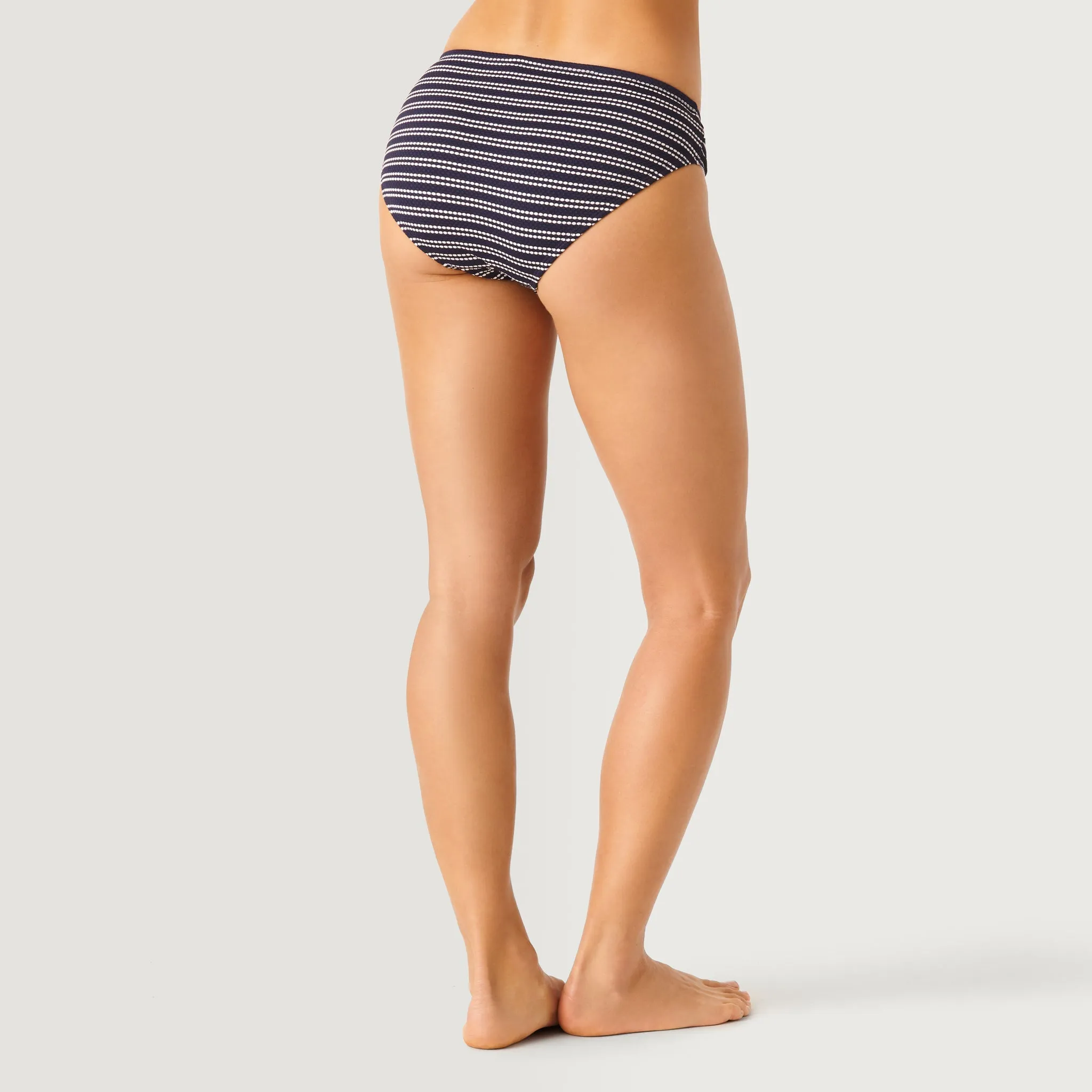 Free Country Women's Popcorn Stripe Bikini Bottoms
