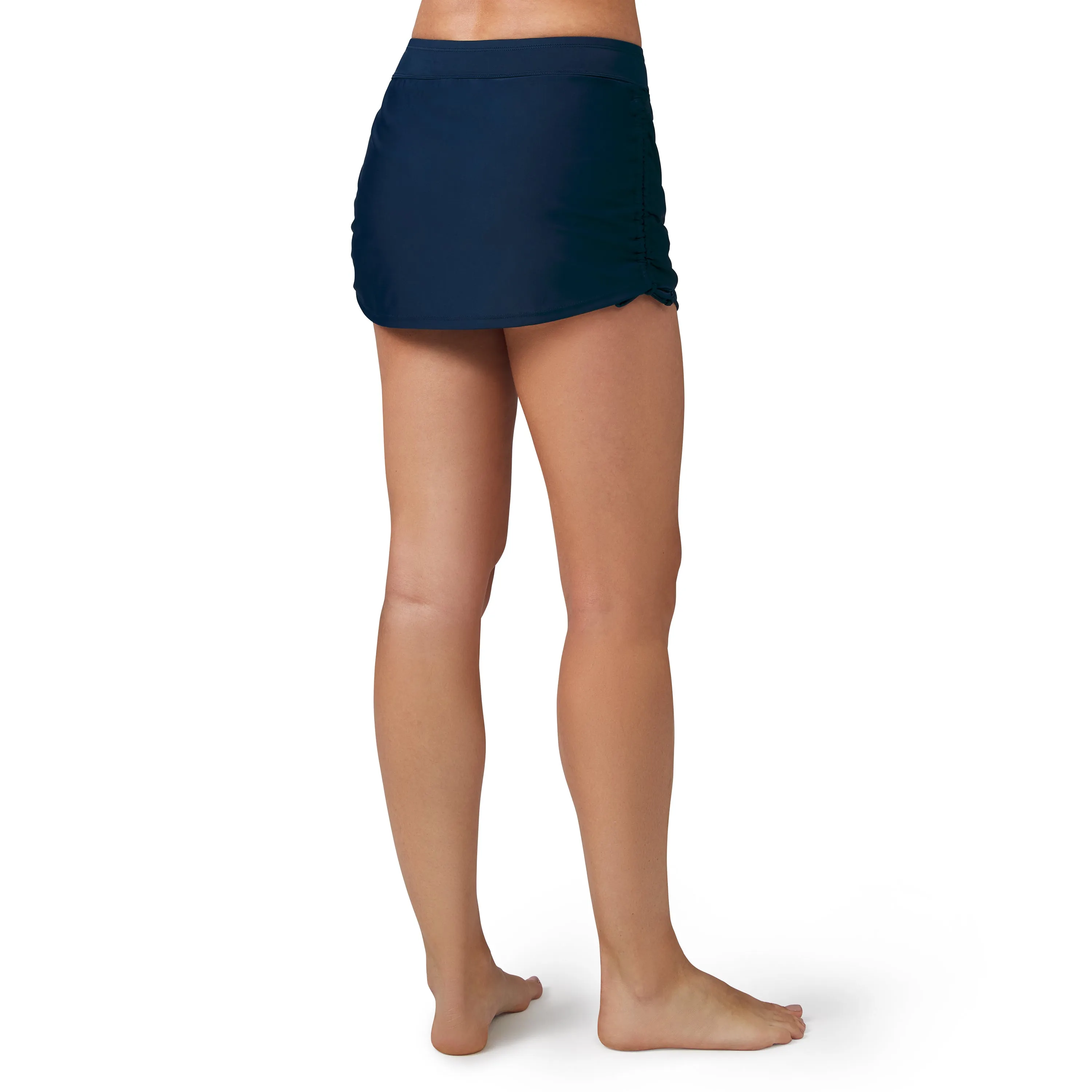 Free Country Women's Side Shirred Swim Skirt