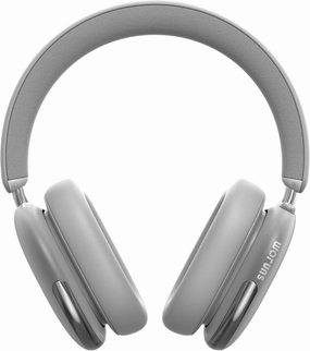 Freepods 120H Playtime Bluetooth ANC/ENC Pro-Level Active Noise Cancelling Over-Ear Headphones Wireless, Headphones with Built-in Microphone Type-C Charging for Call Travel Sports Gym (Silver) over-ear headphones,closed back headphones,wireless studio cans