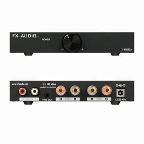 FX-Audio- FX1602A Stereo 2 Channel Amplifier Home Audio AMP TPA3255 Class D Power Amp for Home Theater System Passive Bookshelf Tower Speakers with 32V Power Supply integrated amplifier,stereo receiver,hi-fi amp combo,