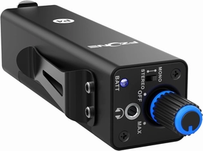 FZONE Upgraded in-Ear Monitor Amplifier Portable IEM with Super Great Sound Quality, Stereo/Mono Switch, Enhanced Durable Belt Clip in-ear monitors,hi-fi IEMs,studio earphones,