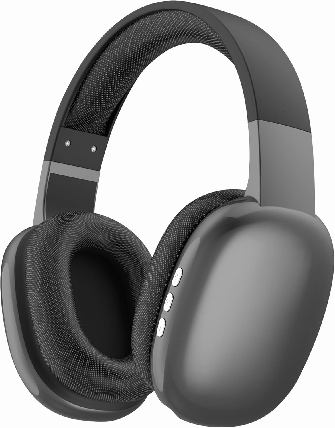 Gabba Goods Wireless Over Ear Bluetooth Headphones with Microphone - Wireless Headset -Noise Reduction - Bluetooth, Wired,Built in Micro SD for Travel, Home, Work TV,PC,Gaming,Cellphone (Black) over-ear headphones,closed back headphones,wireless studio can