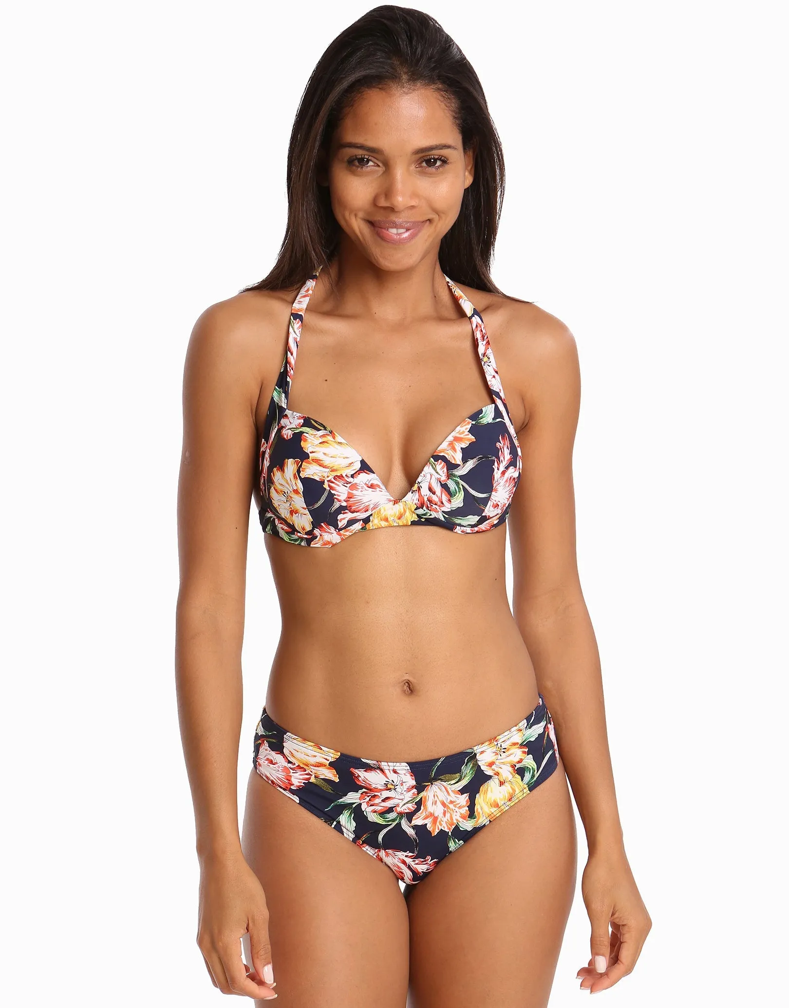 Galleria 50s Moulded Bikini Top - Ink