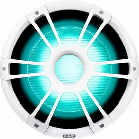 Garmin Fusion Signature Series 3, SG-SL122SPW Sports White 12" Marine Subwoofer, a Garmin Brand audiophile subwoofer,active subwoofer,low frequency speaker,