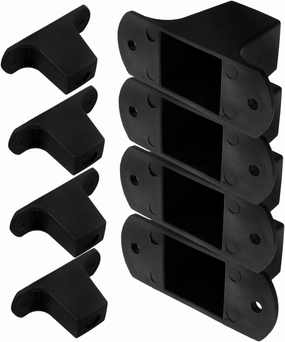 Garneck 8 Sets Vibration Speaker Foot Pads of Isolation Feet for Amplifiers Easy Installation Protects Floors and Equipment from Damage for Speakers Luggage and Electronics isolation pads,speaker feet,vibration dampeners,