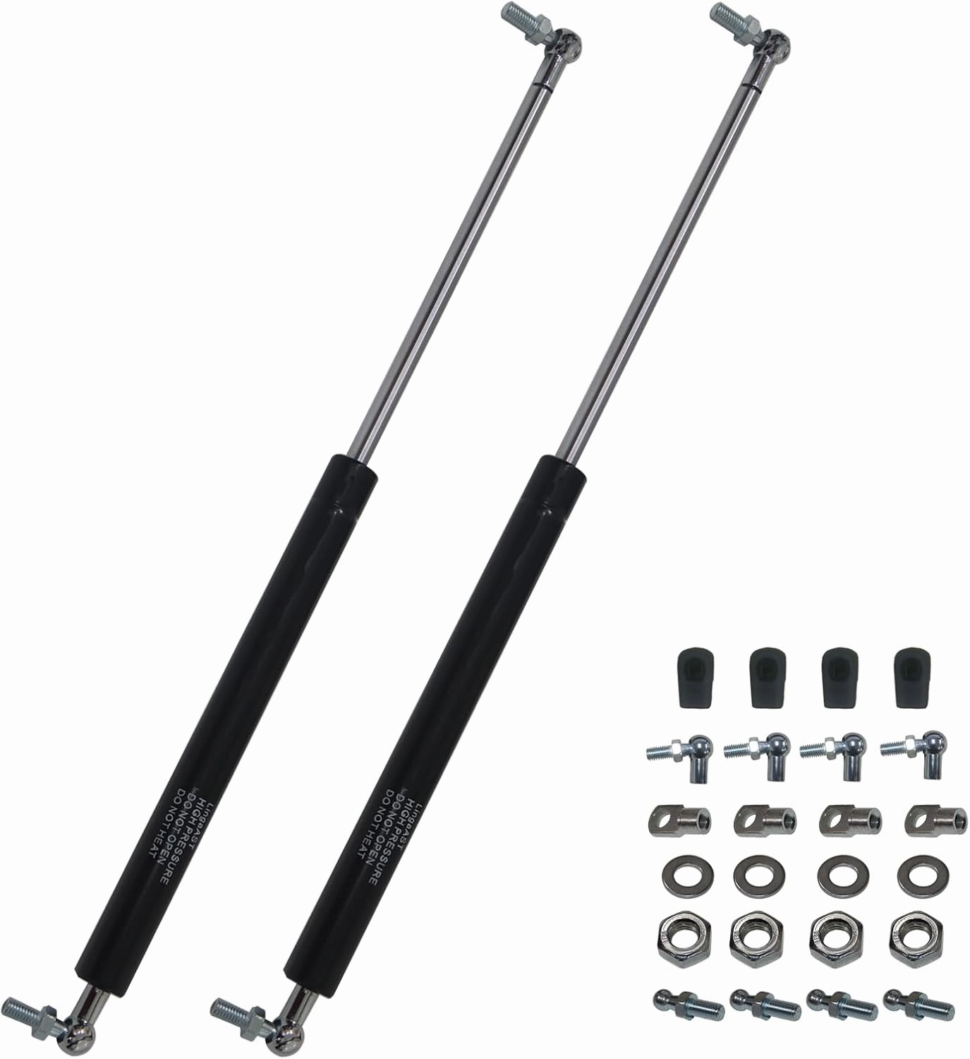 Gas Spring Struts Shock Lift Supports for Window Cabinet Heavy Equipment Boat Engine Hatch (130lb, 20in) equipment cabinet,AV gear cabinet,component enclosure,