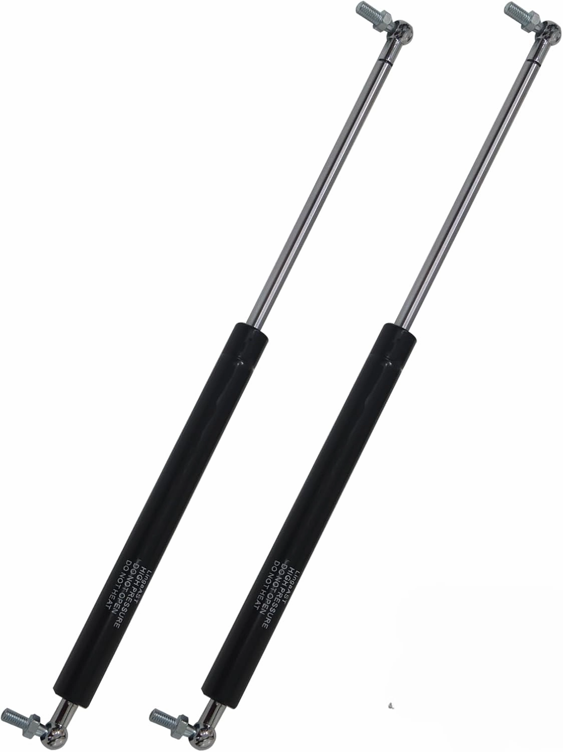 Gas Spring Struts Shock Lift Supports for Window Cabinet Heavy Equipment Boat Engine Hatch (130lb, 20in)