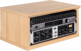 Gator Frameworks Elite Furniture Series 4U Wood Desktop Studio Rack in Natural Maple Finish (GFW-ELITERK-4U-MPL) audio rack,hi-fi component stand,media shelf,