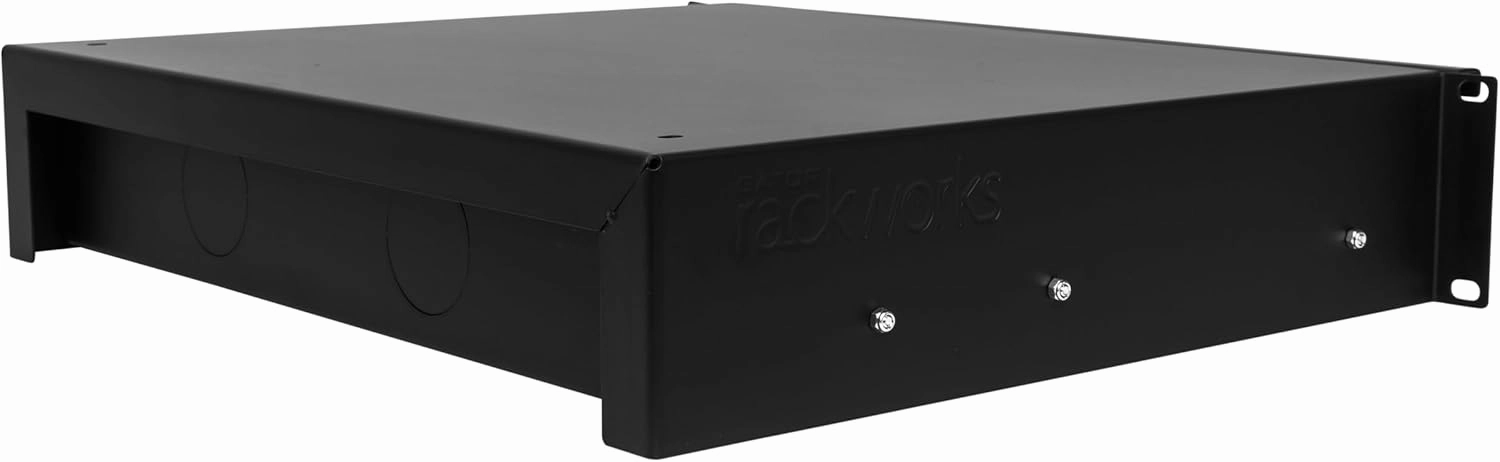 Gator Rackworks Standard 2U Rack Mount Drawer with Lock, 14.2" Deep (GRW-DRW2)