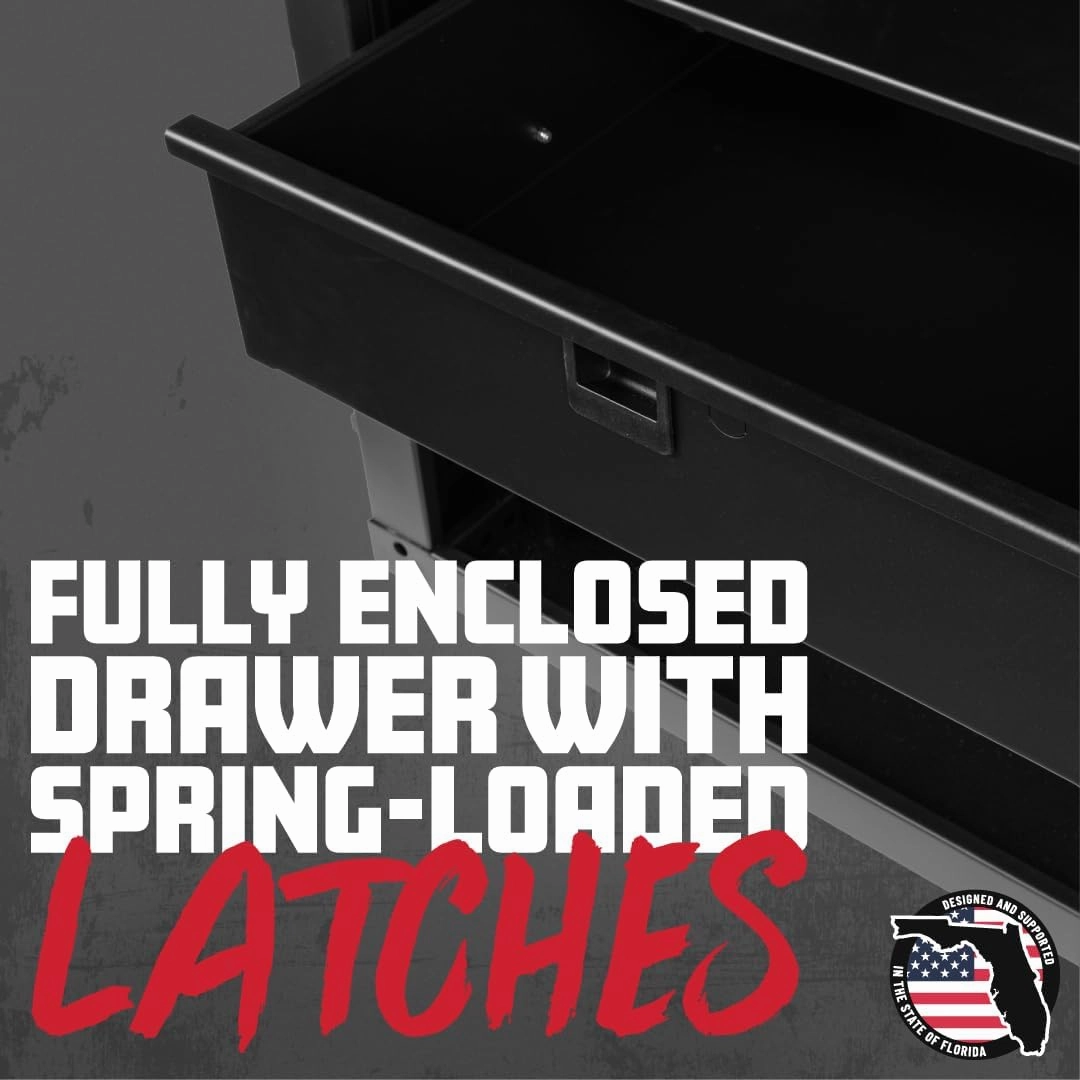 Gator Rackworks Standard 2U Rack Mount Drawer with Lock, 14.2" Deep (GRW-DRW2)