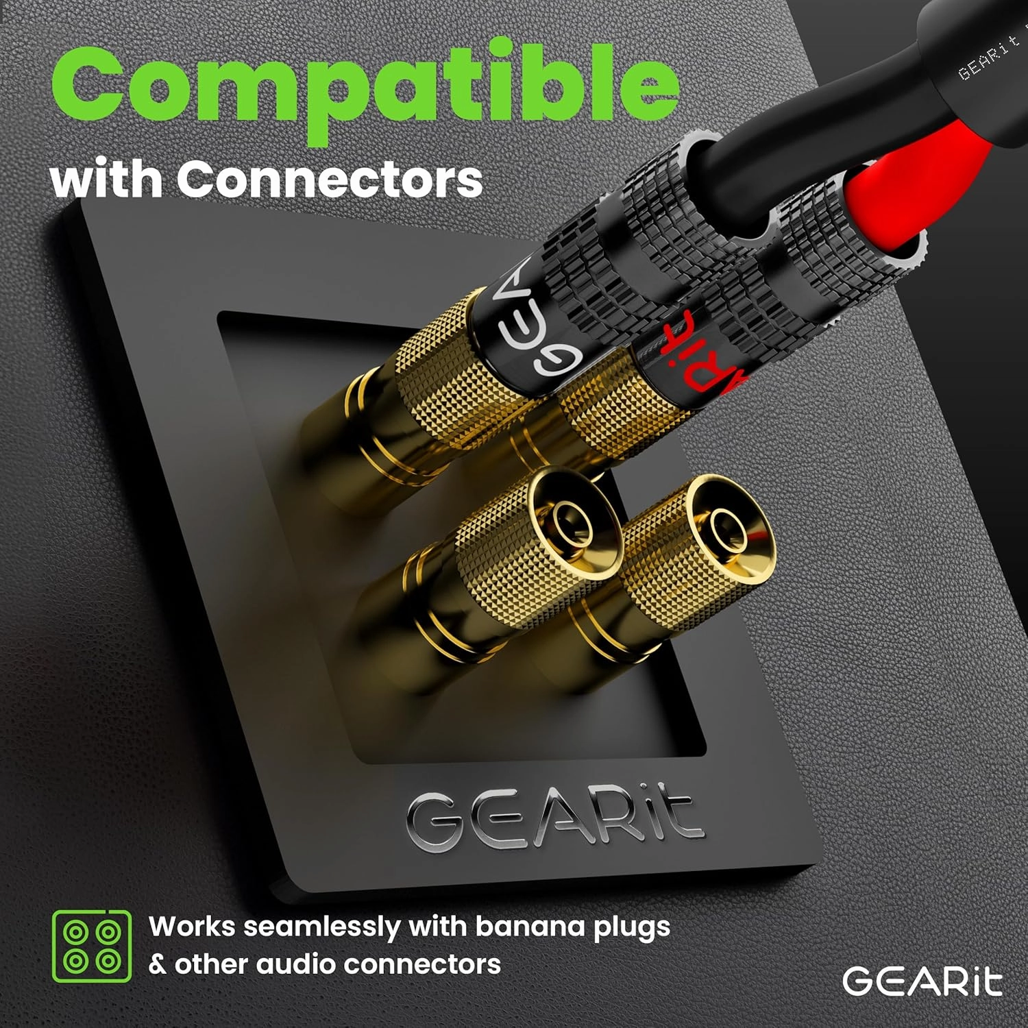 GearIT Outdoor Speaker Wire CCA 2x2.5mm (60.96 Meters - Black) Copper Clad Aluminum - Hi-Fi Audio Cable for Direct Burial in Ground/in Wall / CL3 CL2 Rated / 2-Conductors - 14 Gauge AWG, 200 Feet