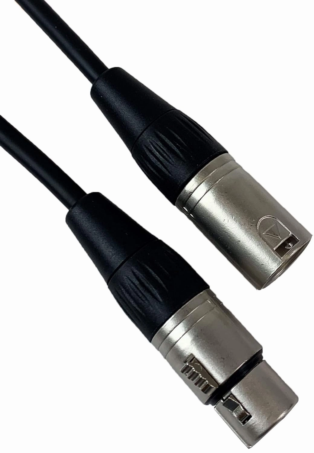 Gearlux XLR Microphone Cable, Fully Balanced, Male to Female, 25 Feet - 2 Pack