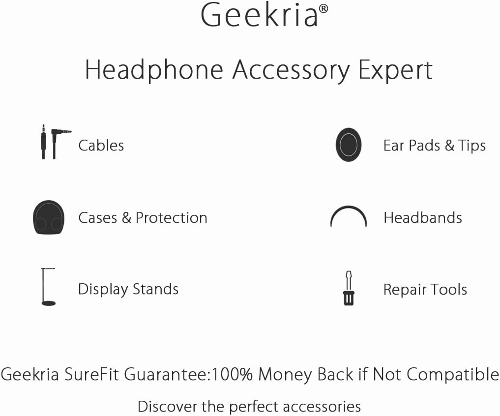 Geekria 4.4mm Male to 2.5mm Balanced Female Headphones Adapter for 2.5mm 4-Pole Cable Connected to Balanced 4.4mm Player Device, Aluminum Alloy Conversion Audio Plug, Gold Plated Adapter