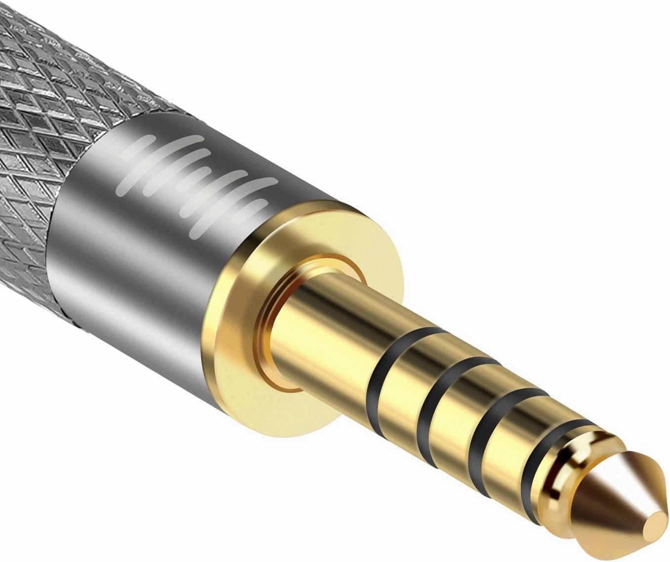 Geekria 4.4mm Male to 2.5mm Balanced Female Headphones Adapter for 2.5mm 4-Pole Cable Connected to Balanced 4.4mm Player Device, Aluminum Alloy Conversion Audio Plug, Gold Plated Adapter