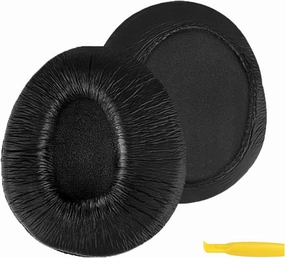 Geekria QuickFit Replacement Ear Pads for Sony MDR-Z600, Z900, V600, V900, V900HD, 7509, 7509HD Headphones Ear Cushions, Headset Earpads, Ear Cups Cover Repair Parts (Black) reference headphones,neutral sound headphones,monitor headphones,