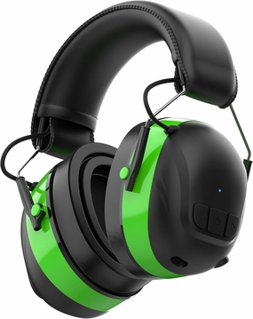 Gel Cushions Ear Muffs, Bluetooth 5.4 Hearing Protection Headphones with 1200mAh Battery, 120H Working Time, 30dB SNR, Larger Buttons for Easy Operation, Superior Stereo Sound Quality noise cancelling headphones,ANC headphones,travel headphones,
