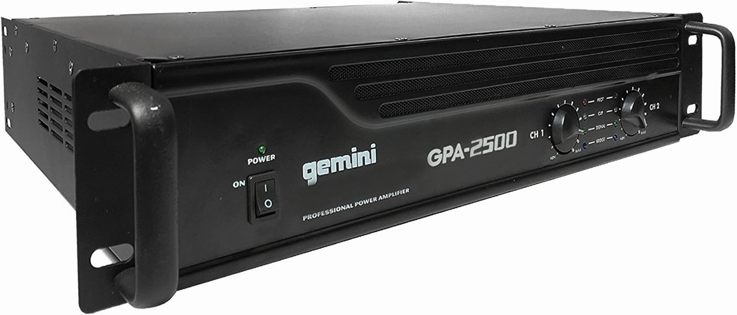 Gemini GPA-2500 3000W Professional DJ Power Amplifier power amplifier,stereo amp,hi-fi power amp,