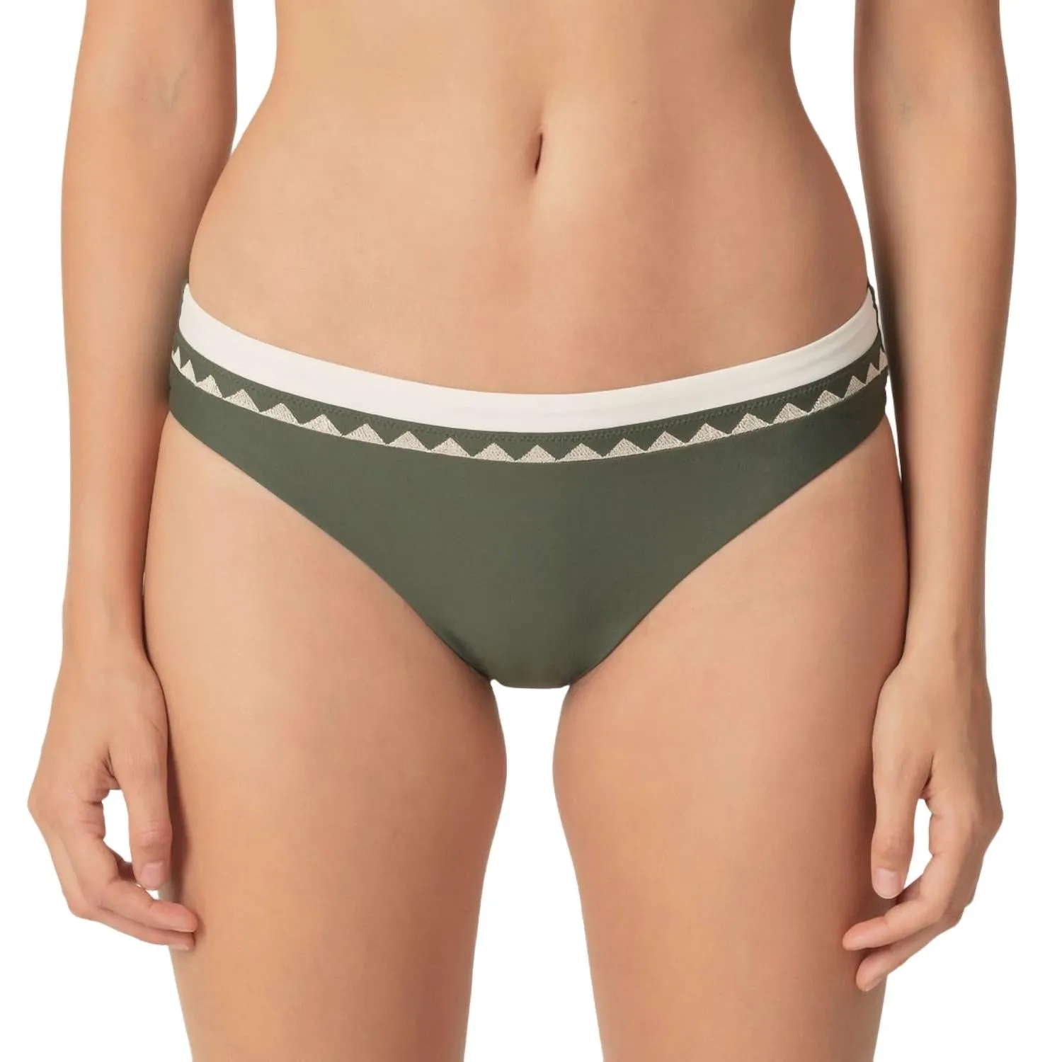 Gina Rio Bikini Briefs In Dark Olive