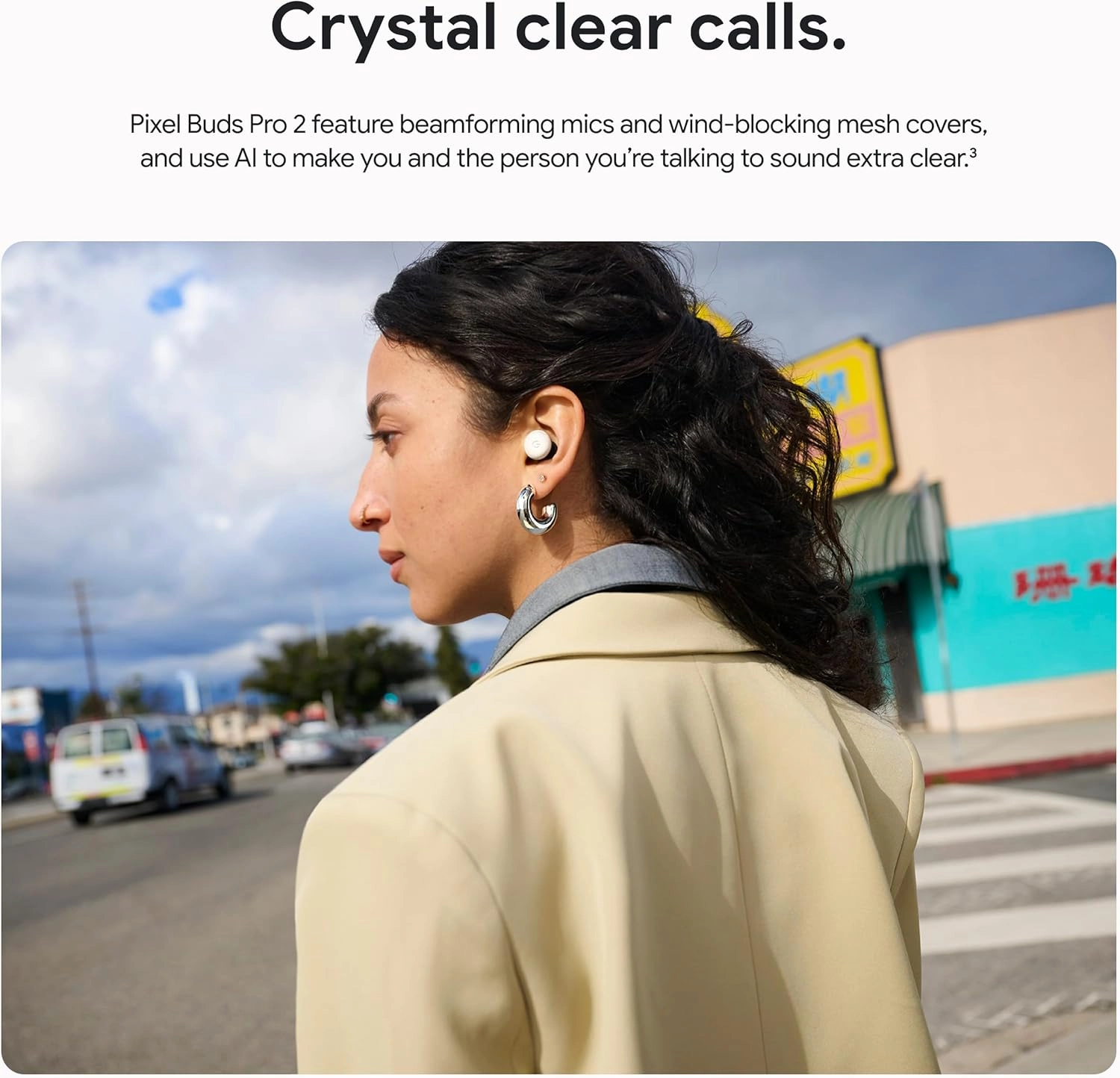 Google Pixel Buds Pro 2 - Wireless Earbuds with Active Noise Cancellation  Bluetooth Headphones - Hazel