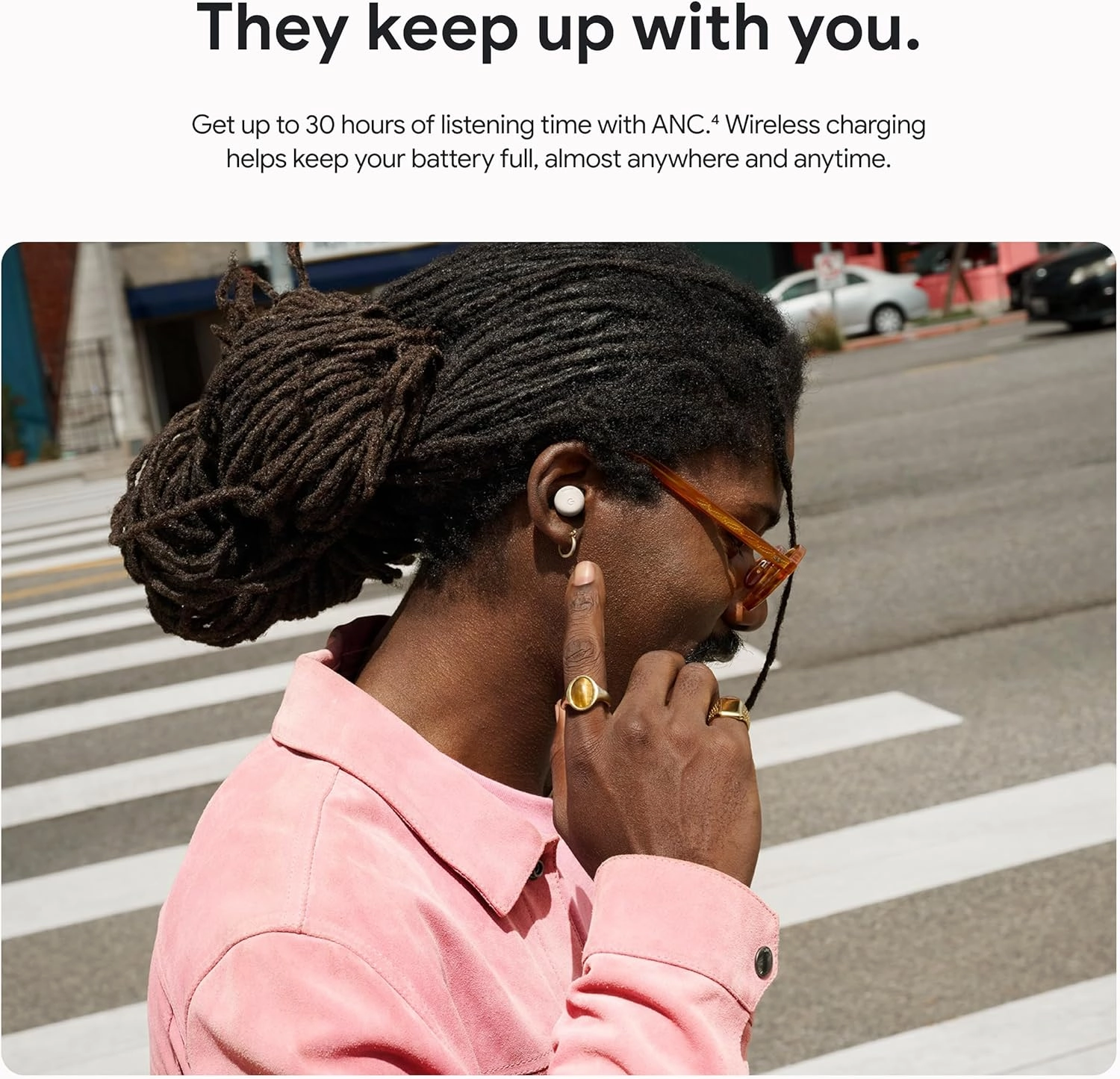 Google Pixel Buds Pro 2 - Wireless Earbuds with Active Noise Cancellation  Bluetooth Headphones - Hazel