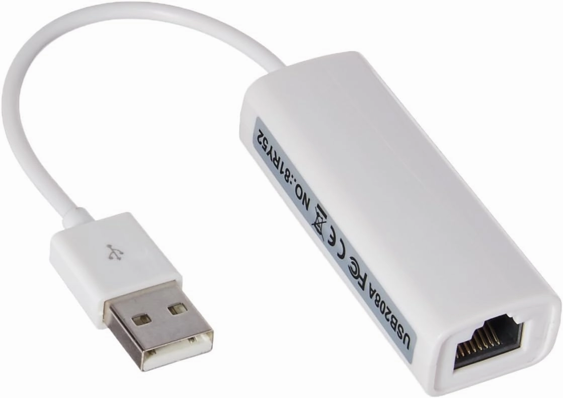 Grace Digital ACC-ETHRNT8512 USB to Ethernet RJ45 Adapter Audio Cable wireless audio bridge,Bluetooth transmitter,WiFi audio link,