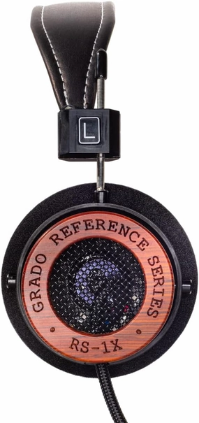 GRADO RS1x Reference Series Open-Back Headphones  Wired Over-Ear Audiophile Headphones with 50mm X Drivers  Cocobolo, Maple, and Hemp Wood Chambers  Hand-Assembled in Brooklyn audiophile headphones,high-end headphones,studio over-ear,