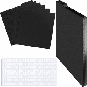 Gueevin 30 Pcs Record Dividers 12.5 x 13.49 Inch Vinyl Record Accessories with White A-Z Stickers for Organizing Protection vinyl accessories,turntable parts,record player tools,