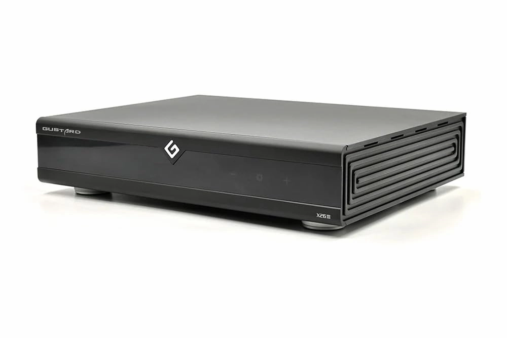 Gustard X26III Network Streamer ES9039SPRO Dual High-Performance DAC Support DSD512&PCM768k (Black)