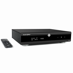 Gustard X26III Network Streamer Full Balanced DAC Preamp with Dual ES9039SPRO for Home System, USB/LAN/Optic/Coaxial/AES/IIS/Clock inputs to RCA/RCA Digital Analog Audio Converter (Black) network streamer,wireless audio player,Wi-Fi music streamer,