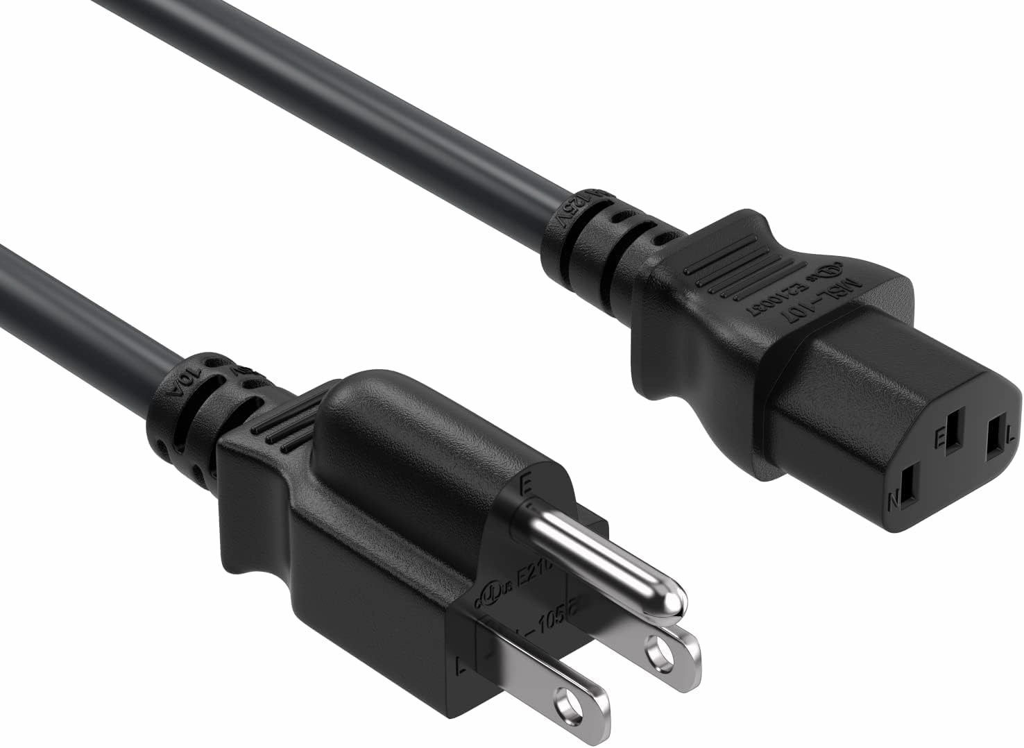 Guy-Tech AC Power Cord Cable Plug Compatible with Numark TTX TTXUSB TT200 TT500 TT1600 TT1625 HDX CDX X2 NS7 NS7FX TT1600 TT-1650 MKII Direct-Drive Turntable direct-drive turntable,DJ turntable,hi-torque vinyl deck,