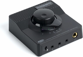 H1 DAC Amp for Pc,Mini USB Gaming DAC Headphone Amplifier, Mini Hi-Fi Digital-to-Analog Amp, 3.5MM/6.35MM/Mic/EQ Opt/Coa/RCA Outputs with Treble & Bass Switch for PS5/PC/MAC/Computer headphone amplifier,portable amp,desktop headphone amp,