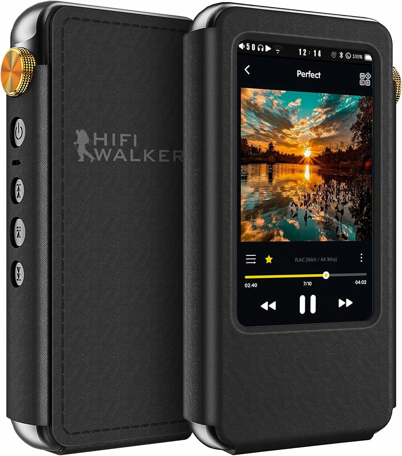 H20 Pro 64GB with Protective PU Leather Case balanced output player,audiophile player,hi-res digital player,