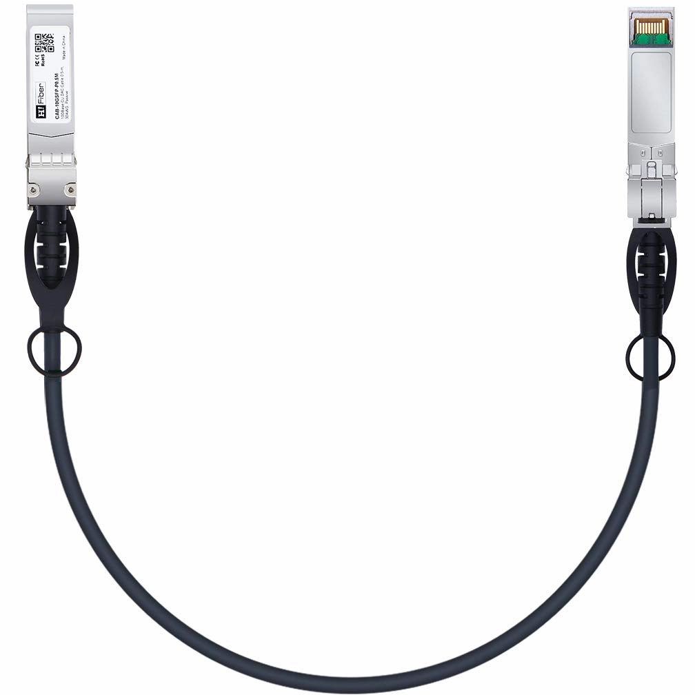H!Fiber SFP  Cable, 10G SFP  DAC, 0.25M(0.82ft), Passive Direct Attach Copper Twinax Cable for Cisco SFP-H10GB-CU0.25M, Ubiquiti UniFi UC-DAC-SFP , Meraki, Mikrotik, Intel, Fortinet, Netgear, 0.25m-7m DAC,USB audio converter,digital to analog converter,