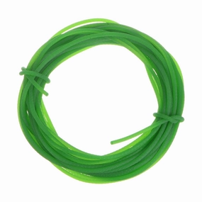 HARFINGTON Polyurethane Round Belts 3mm Dia 32.8ft(10 Meters) Length Rough Surface PU Urethane Belt for Drive Transmission, Green belt-drive turntable,vinyl record player,audiophile turntable,