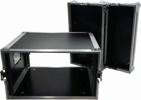 Harmony Audio Cases HC6UAD DJ Flight Amp 6U Rack Space Road Travel Amplifier Case audio rack,hi-fi component stand,media shelf,