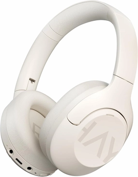 HAYLOU S30 Hybrid Active Noise Cancelling Headphones - Over Ear Bluetooth Headphones with ENC Microphone, 80 Hours Playtime, Foldable Design, Bluetooth 5.4 - Basic Version noise cancelling headphones,ANC headphones,travel headphones,