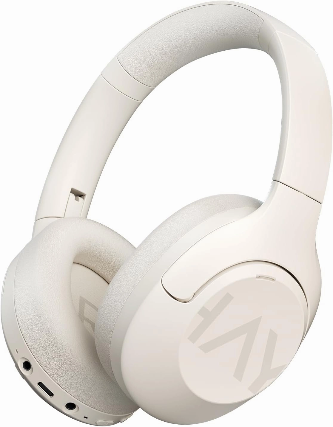 HAYLOU S30 Hybrid Active Noise Cancelling Headphones - Over Ear Bluetooth Headphones with ENC Microphone, 80 Hours Playtime, Foldable Design, Bluetooth 5.4 - Basic Version noise cancelling headphones,ANC headphones,travel headphones,