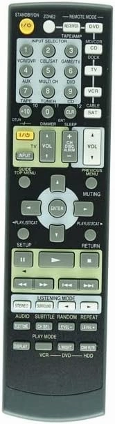 HCDZ Replacement Remote Control for Onkyo TX-8555 RC-607M TX-SR505E AV Receiver Home Theater System home cinema system,5.1 home theater,surround sound package,
