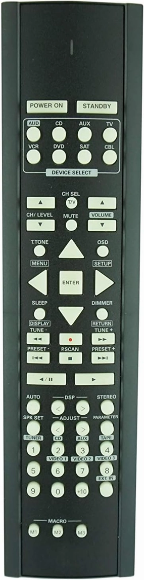 HCDZ Replacement Remote Control for SLS Audio QG-500RMT QG-500AVR QG-500 Audio Video 5.1 Surround A/V Home Theater Receiver home cinema system,5.1 home theater,surround sound package,
