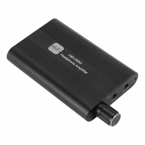 Headphone Amplifier, 3.5mm Aux Input Output Headphone Amplifier Rechargeable Battery 2-Stage Gain for Phone headphone amplifier,portable amp,desktop headphone amp,