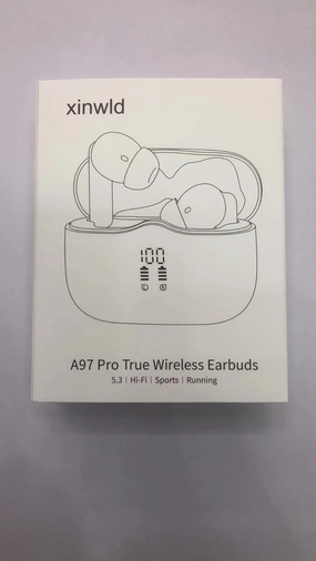 Headphones Wireless Bluetooth 5.3 in Ear Headphones with 4 Microphone, Wireless HiFi Stereo Noise Cancelling Earbud, 40H Hours, LED Indicator, IP7 Waterproof for iOS Android TWS earbuds,compact wireless buds,Bluetooth ear tips,