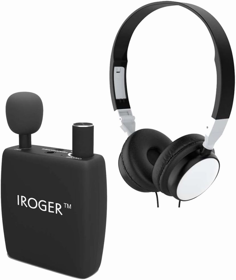 Hearing Amplifier Rechargeable Hearing Aid Device Personal Sound Amplifier PSAP for Ears,Seniors,with Headphone,Directional Microphone headphone amplifier,portable amp,desktop headphone amp,