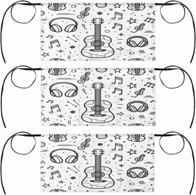 Hexteria Server Aprons with 3 Pockets Short Half Apron Waiter Waitress Kitchen Cooking Restaurant Waist Apron music server,hi-fi media server,digital audio storage,