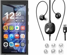 HiBy Digital M300 Android MP3 Player & HiBy Digital Xeno IEMs & HiBy WG01 Earbud Tips hi-res portable player,digital audio player,DAP lossless,