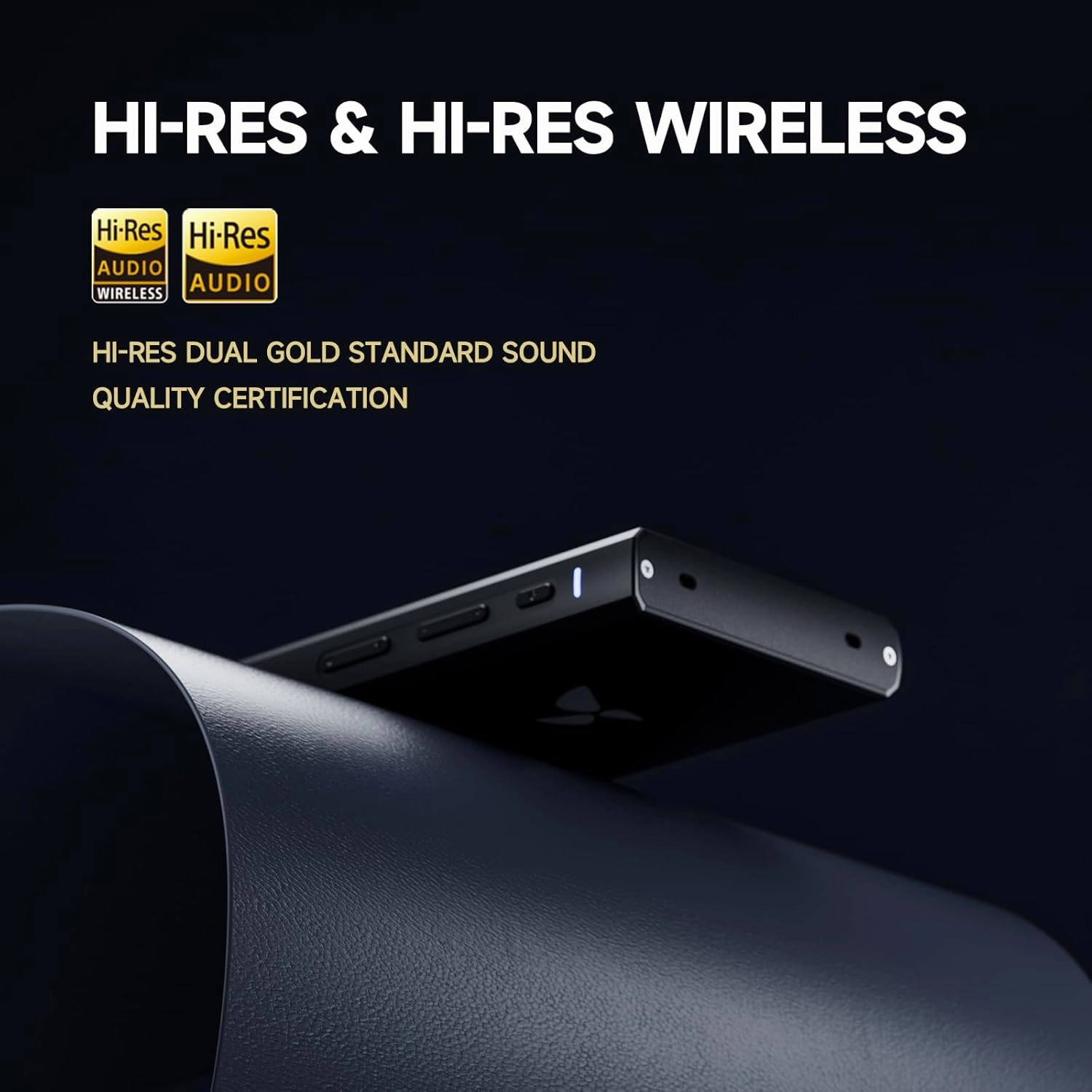 HiBy Digital M300 Music Player with Speaker Android 13 OS SD665 Soc Bluetooth WiFi and FM 1280x640 Resolution IPS Display Supports PCM768k DSD256 32G 2TB Expandable Memory Silver