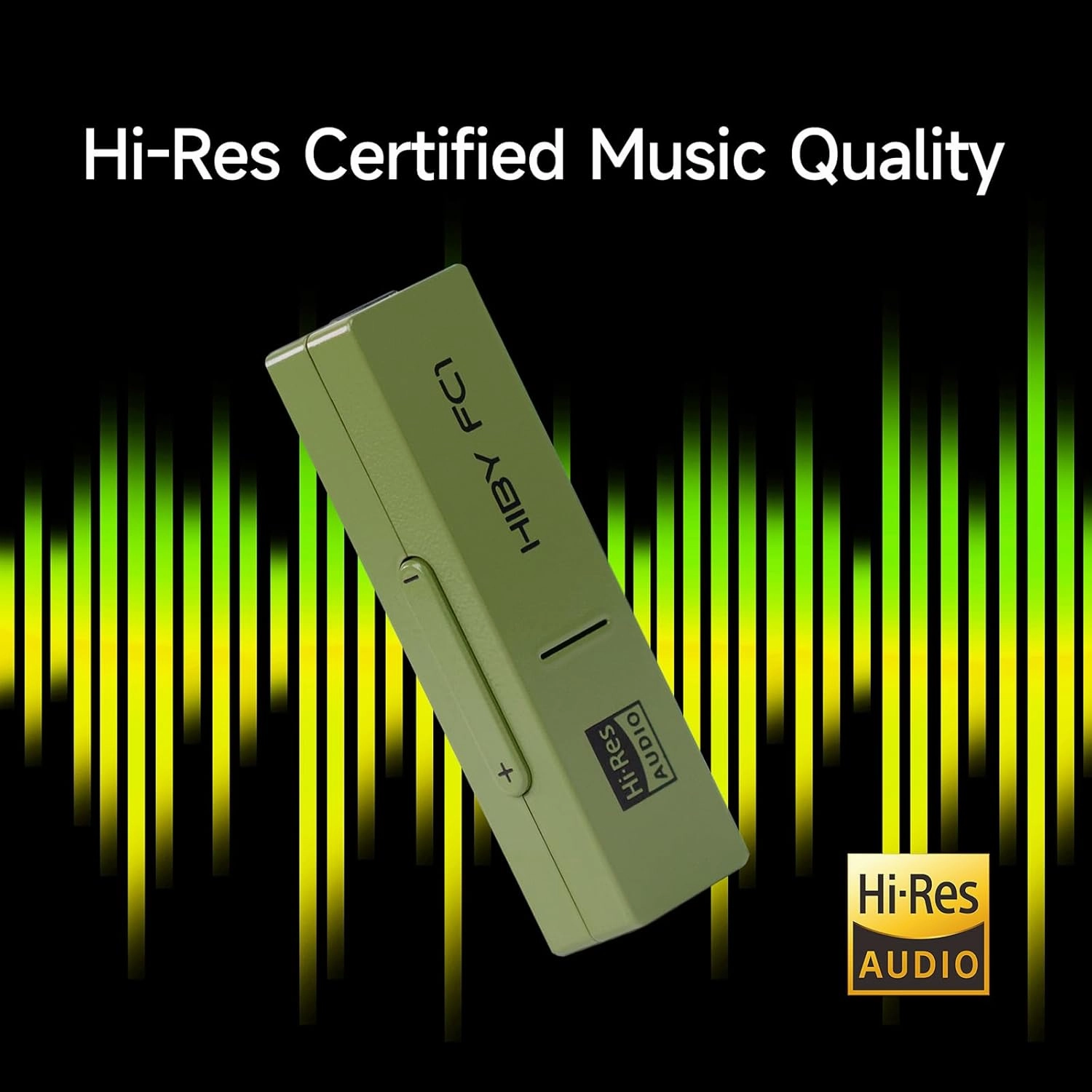 HiBy FC1 Portable Headphone Amplifier with HiFi Audio Quality for iOS Android Smartphones ComputersCS46L41 Chips