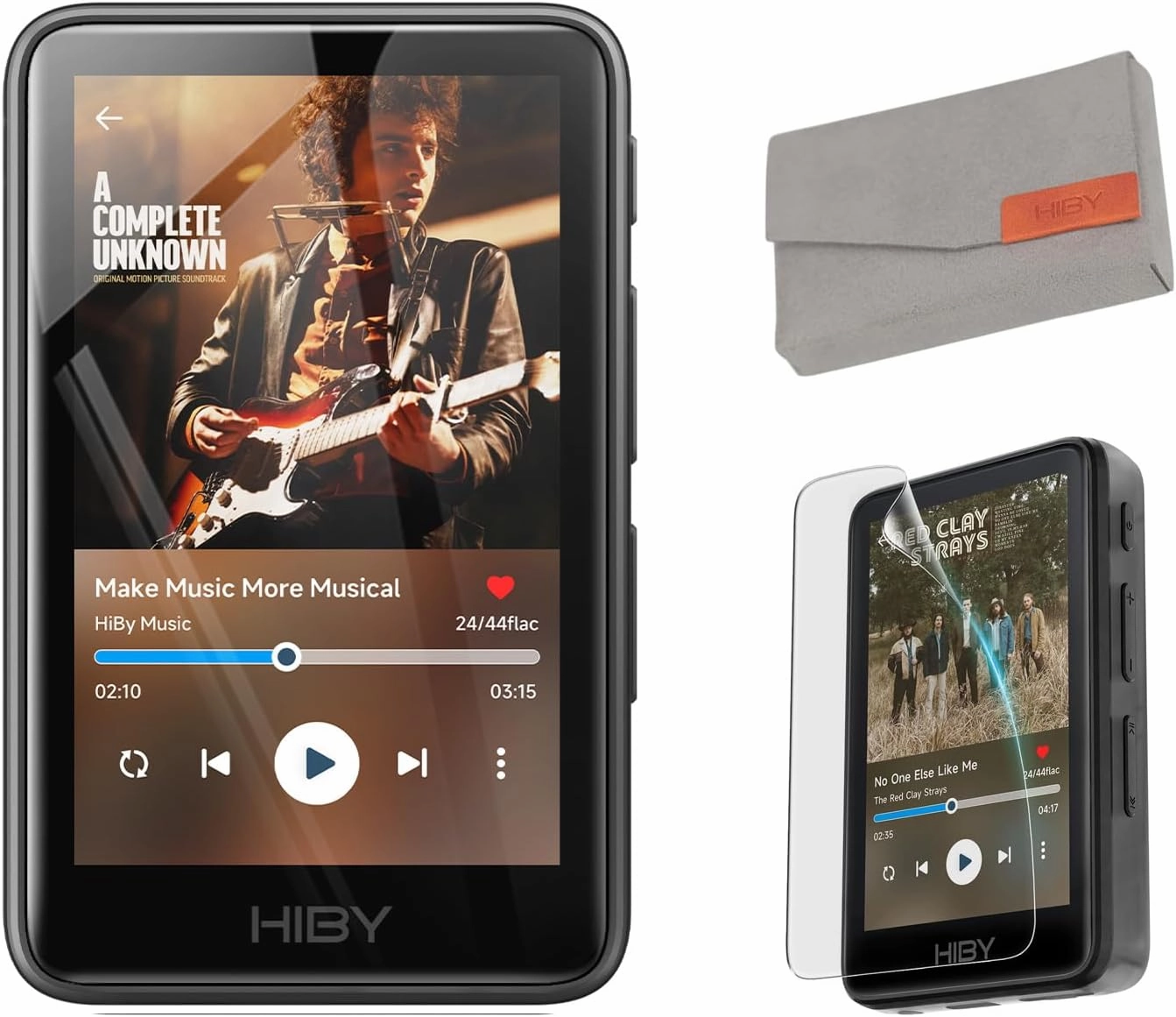 HiBy R1 HiFi MP3 Player & Accessories Set hi-res portable player,digital audio player,DAP lossless,