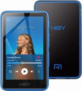 HiBy R1 HiFi MP3 Player with Bluetooth 5.1 Tidal Qobuz DSD PCM Lossless Music Player with Touchscreen/Hi Res Audio Certified/MSEB Tuning/2TB Expanded Memory hi-res portable player,digital audio player,DAP lossless,
