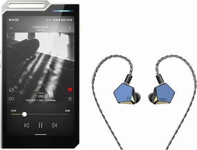 HiBy R4 mp3 & mp4 Players & HiBy x FAUDIO Project Ace HiFi IEMs(Silver) hi-res portable player,digital audio player,DAP lossless,