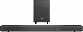 Hisense AX3120G 3.1.2Ch Sound Bar with Wireless Subwoofer, 360W, Dolby Atmos, Bluetooth 5.3, EzPlay, 4K HDMI Pass Through, Roku TV Ready, DTS: X, HDMI/AUX/ARC/Optical/USB, 7 EQ Modes soundbar,TV speaker bar,home theater soundbar,